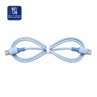 Cable Magnético de Silicona Tipo-C de 16 Pines, 100W, Carga Rápida, USB C a C, Cable Trenzado Multifunción con PD para Apple