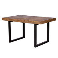 Vente chaude, pieds de table en métal personnalisés, modernes, en fonte d'acier, rectangles, trapézoïdes, pour bureau, bar, restaurant, table à manger
