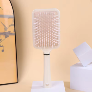 Pettine per Massaggio del Cuoio Capelluto e Styling dei Capelli con Perline a Ioni Negativi, Impugnatura Comoda, Non Cadre Facilmente, Appendibile, Pettine <span class=keywords><strong>da</strong></span> Casa - Product Image 4