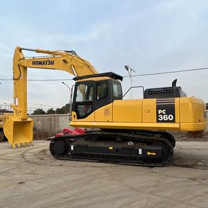 Pelleteuse sur chenilles Komatsu PC360-7 30t d'occasion en bon état fabriquée au Japon Pelleteuse à vendre Composants de base Pompe à moteur - Product Image 2