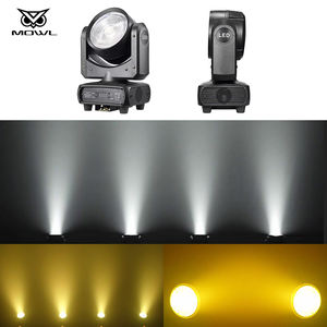 MOWL 120W DMX Warm Cool White COB Blinder Surface LED Moving Head Light For Stage Theatre Studio - Product Image 2