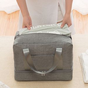 Sac de voyage pliable grande capacité pour le week-end, sac de sport imperméable en nylon pour hommes, sac de gym - Product Image 5