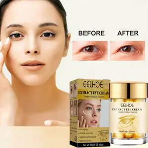 Gold revitalizing and repairing eye cream, eye firming, lifting, and reducing fine lines, Periorbital dark circles