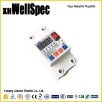 Protecteur de surtension 120V AC 230V 2P avec protection 1-63A, protection contre les surtensions de 175 Joules