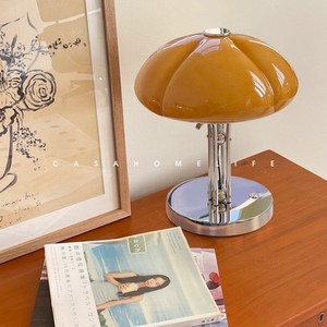 Lámpara de Mesa Casa Lighting Mushroom E27 LED 220V, Lámpara de Noche con Protección Ocular, Diseño Retro - Product Image 1