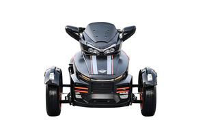 รถสามล้อ400cc แบบถอยหลังอัตโนมัติสำหรับผู้ใหญ่รถมอเตอร์ไซด์3ล้อที่มีตัวถังเปิดใช้มอเตอร์สำหรับผู้โดยสาร - Product Image 5
