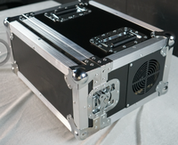 1500W DMX512 Machine à brouillard matinale en métal télécommandée avec étui de vol pour les fêtes de mariage