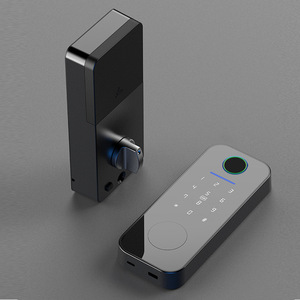 Bock <b>Smart</b> <b>Lock</b> Fingerprint Password Wooden Door Single Tongue Modern Stainless Steel - Product Image 3