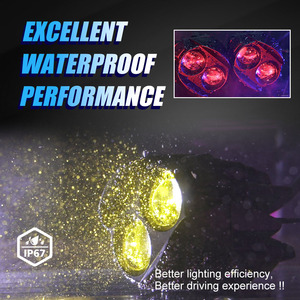MOTOLED Exploradoras Para <span class=keywords><strong>Moto</strong></span> Focos Luces <span class=keywords><strong>ACDC</strong></span> 8V 100V Blan Co Amarillo 100Watts 20000LM pour systèmes d'éclairage de <span class=keywords><strong>moto</strong></span> - Product Image 5