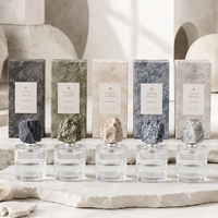 Coffrets Cadeaux de Parfum Personnalisés avec Vaporisateur de Voyage 50ml et Design en Verre Transparent Style Halloween