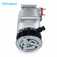 Nouveau compresseur de climatisation automatique Yalongsui VS16 6Pk avec poulie de 116 mm 12V pour Focus III 1.6 EcoBoost 2011-2015 pour 1459711 1566165