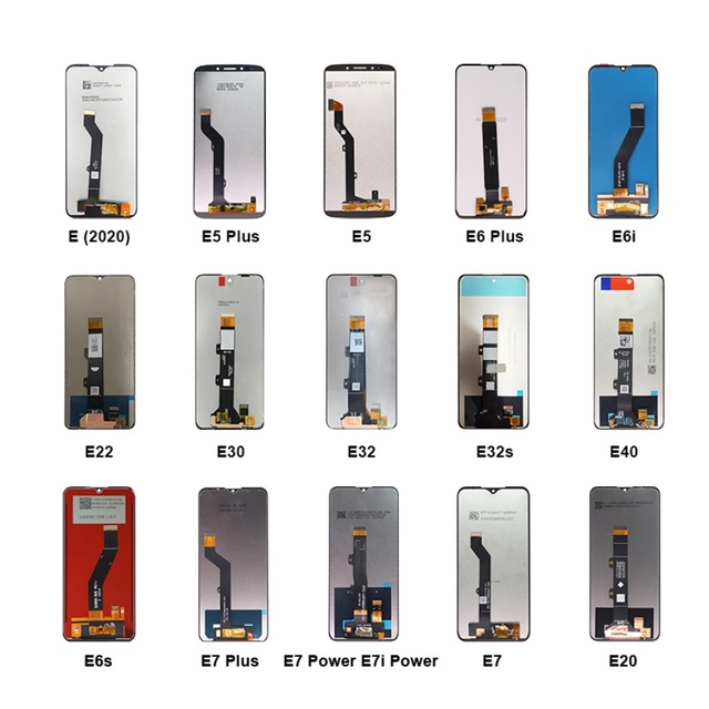 Oem Factory Custom Replacement Mobile Phone Lcd Pantalla Touch Screen for Moto E (2020) E13 E20 E22 E32 E32s E40 E5 Plus E6 E7