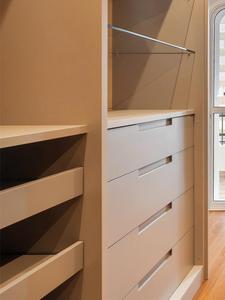 Cabina <span class=keywords><strong>armadio</strong></span> <span class=keywords><strong>e</strong></span> <span class=keywords><strong>armadio</strong></span> con grande capacità regolabile a forma di L per la camera degli ospiti della camera da letto principale - Product Image 4