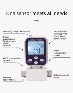 <span class=keywords><strong>Medidor</strong></span> de Flujo Digital Inteligente MEMS, <span class=keywords><strong>Medidor</strong></span> de Flujo de Masa de <span class=keywords><strong>Gas</strong></span> LPG con Pantalla LCD OEM <span class=keywords><strong>para</strong></span> Nitrógeno, Oxígeno, Aire Comprimido y <span class=keywords><strong>Gas</strong></span> <span class=keywords><strong>Natural</strong></span> - Product Image 1