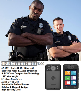 กล้องบอดี้4G-LTE Wi-Fi 2K H.256ความละเอียดสูง1080P มองเห็นกลางคืนกันน้ำมุมกว้างเซ็นเซอร์การถ่าย<span class=keywords><strong>ภาพ</strong></span> CMOS รองรับสื่อ SD - Product Image 3