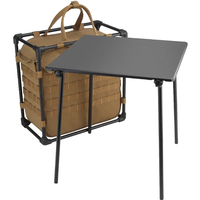 Table de bureau extérieure portable haute puissance à usage multiple polyvalent avec sac de rangement de grande capacité