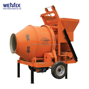 Máquina mezcladora de hormigón de tambor rodante de descarga Manual JZC350B, mezcladora de hormigón de 350L, mezcladora de cemento, mezcladora rotativa - Product Image 1