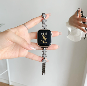 Nouveaux bracelets de montre intelligents, accessoires, breloques pour bracelet de montre, bracelet de luxe pour <span class=keywords><strong>Apple</strong></span> <span class=keywords><strong>Watch</strong></span> Ultra S10 S9 S8 S7 S6 <span class=keywords><strong>S5</strong></span> S4 S3 S2 - Product Image 6