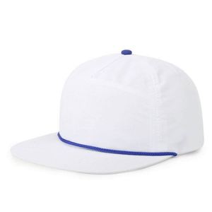 Casquette Snapback 5 Panneaux Unisexe Originale de Haute Qualité Neuve à Visière Plate avec Corde, Écologique et Promotionnelle pour Entreprises – Vente en Gros - Product Image 6
