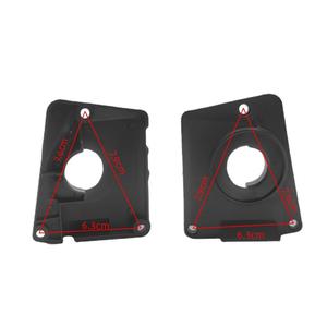 Pièces de scie forestière à essence 5200 5800 : Plaque de pression en plastique noir, pompe à huile, couvercle de turbine - Product Image 2