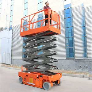 Best Verkopende 8 Meter Zelfrijdende Mobiele 10M Schaar Man Lift Tafel Werkplatform