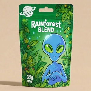 Custom Printed Reusable Biodegradable Recyclable Stand-Up Eight Side Seal Aluminum Foil Hologram Zipper Bag Packaging - Product Image 5