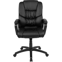 Fauteuil de bureau moderne Foshan en tissu pivotant pour salon, fauteuil de direction inclinable, fauteuil d'accueil pour visiteurs en PU