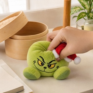 <span class=keywords><strong>Peluche</strong></span> <span class=keywords><strong>Grinch</strong></span> Vert Maléfique, jouet de Noël très populaire pour les fêtes - Product Image 5