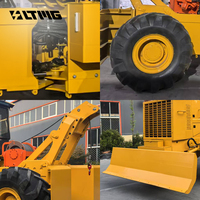 Tracteur forestier à chenilles diesel LTMG de 20 tonnes avec commande hydraulique par joystick, pompe de surveillance à distance, certifié CE ISO