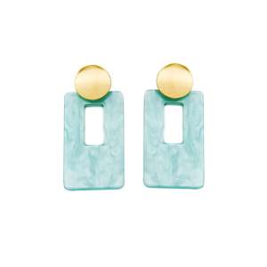 Boucles d'oreilles pendantes tendance E250-E140-0168LS - Product Image 1