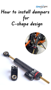 Nouvel Amortisseur de Direction de Qualité Supérieure avec Support pour Trottinettes Électriques 2026 - Compatible Boyueda S3 S5, Geofought F8 G14, M11 - Product Image 3