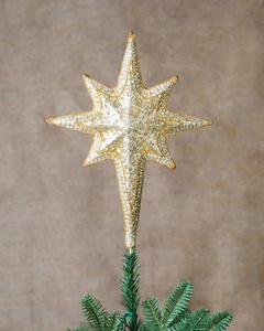 Hot Sale Star Shape Decoration Christmas <strong>Tree</strong> <strong>Topper</strong> with LED Light <strong>Topper</strong> Noel Angel <strong>Tree</strong> <strong>Topper</strong> - Product Image 5