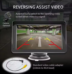 Écran portable Hicbest Carplay <span class=keywords><strong>10</strong></span> pouces, Carplay sans fil, liaison téléphonique, navigation, lecteur de musique et de vidéo, PND, écran de voiture MP5, moniteur de voiture - Product Image 5