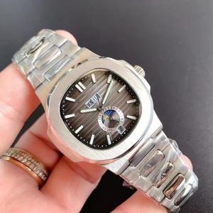 Montre mécanique de marque 2024, mouvement automatique de luxe, mouvement de phase de lune entièrement fonctionnel - Product Image 4