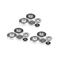 Roulement à billes HLGQ ultra-lisse haute précision en acier chromé 68042 2RS 20x32x7, roue miniature de skateboard blindée à gorge profonde