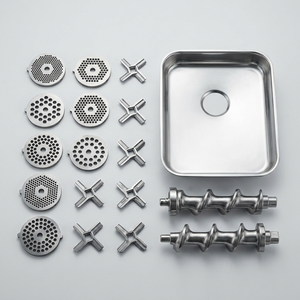 Ensemble complet d'accessoires pour hachoir à <span class=keywords><strong>viande</strong></span> en acier inoxydable pour batteurs sur socle, solution tout-en-un, SUS304/420, usine OEM - Product Image 1