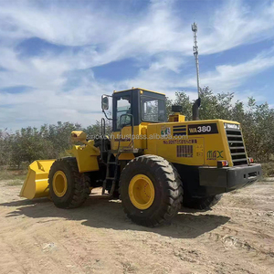 Komatsu WA380 16 tonnes de godet capacité 3 mètres cubes de peinture originale non modifiée chargeur 16 tonnes d'occasion chargeur d'occasion en vente - Product Image 1