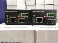 Precio de fábrica 10/100M Industrial Mini convertidor de medios de fibra con interruptor de red DIP Switch