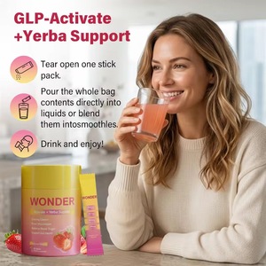 Polvo <span class=keywords><strong>de</strong></span> Yerba Mate <span class=keywords><strong>de</strong></span> Marca Privada, Extracto <span class=keywords><strong>de</strong></span> Yerba Mate en Polvo para Mezclas <span class=keywords><strong>de</strong></span> Bebidas, con Berberina, Cromo, 5-HTP, Yerba Mate y <span class=keywords><strong>Magnesio</strong></span> - Product Image 2