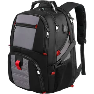 Durable Anti Theft Business Laptop Hiking Rucksack Factory Hot Sell 17inch OEM Smart USB Charging Port Travelling Backpack