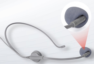 Micro-casque avec prise jack 3,5 mm, microphone à porter sur la tête avec rotation à 270 degrés pour le <span class=keywords><strong>chant</strong></span>, la parole, les enseignants, les entraîneurs, les présentations - Product Image 6