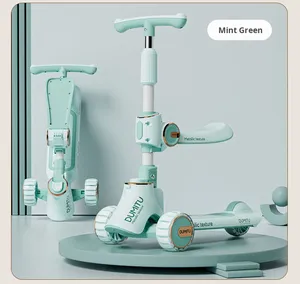 Scooter <span class=keywords><strong>Triciclo</strong></span> Plegable Tres en Uno para Niños, Diseño de 3 Ruedas con Cuerpo de Plástico, Educación Temprana, Venta al Por Mayor - Product Image 6