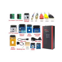 Programmeur ECU IPROG PRO V87 avec 11 adaptateurs Outil de diagnostic automatique pour IMMO SRS Outil de programmation de clé de correction de kilométrage de réinitialisation