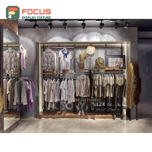 Diseño de Sistema de Exhibición de Madera Personalizado para Tiendas Minoristas, Diseño de Tienda de Ropa en Cadena - Product Image 2