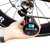 YI JING pompe à air portable sans fil 12V automatique voiture pneu compresseur d'air pompe gonfleur pour vélo moto balle