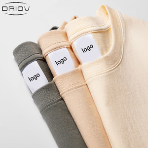 เสื้อยืดสีขาวพิมพ์ลายคุณภาพสูง 230gsm แบบเรียบ ยูนิเซ็กซ์ ขายส่ง เสื้อยืดผ้าฝ้าย 100% เสื้อยืดสั่งทำสำหรับผู้ชาย - Product Image 1