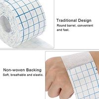 Pansement adhésif médical non tissé hypoallergénique pour soins des plaies, certifié CE, en rouleau extensible