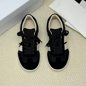 2026 New Dio Ribbon Retro Training <b>Shoes</b> - Elk Leather Classic Beige Color Casual Sports <b>Shoes</b> for Women - Product Image 4