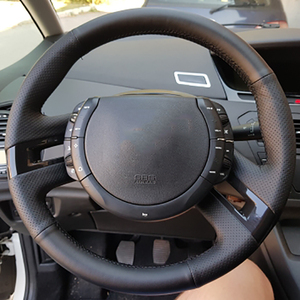 Couverture de volant de voiture en cuir microfibre de Style sport populaire cousue à la main pour Citroen <span class=keywords><strong>C4</strong></span> <span class=keywords><strong>Picasso</strong></span> 2007-2013 - Product Image 2