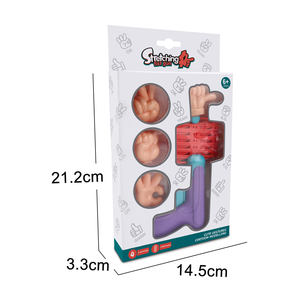 EPT 텔레스코픽 탄성 권투 총 펀치 주먹 장난감 발톱 확장 그래버 봄 스트레치 로봇 팔 장난감 - Product Image 4